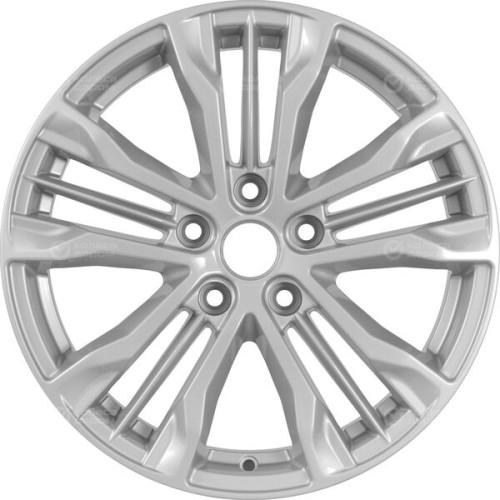 Колесный диск WUP Up106 7xR17 5x112 ET40 DIA57.1 глянцевый серебристый