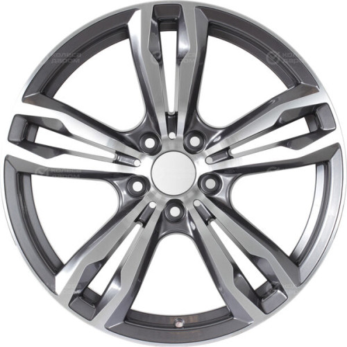 Колесный диск Replay MR316 8xR19 5x112 ET38 DIA66.6 насыщенный темно-серый полностью полированный