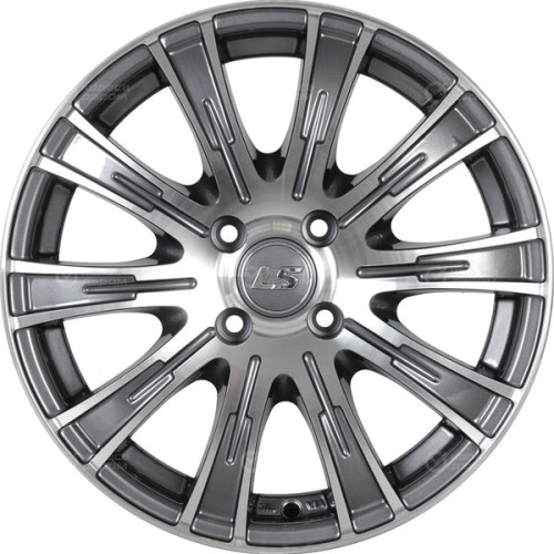 Колесный диск LS LS 311 7xR16 5x110 ET39 DIA65.1 насыщенный темно-серый полностью полированный