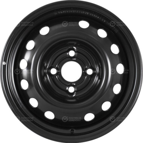 Колесный диск Евразиа ТАПО 53A39Z Евразиа ТАПО 5.5xR14 4x100 ET39 DIA56.6 черный