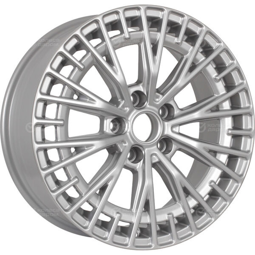 Колесный диск KDW KD1730 7xR17 5x114.3 ET35 DIA66.1 серебристый