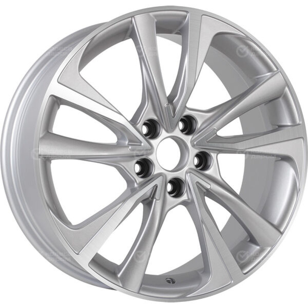 Колесный диск Replay TY257 7.5xR18 5x114.3 ET45 DIA60.1 серебристый полированный