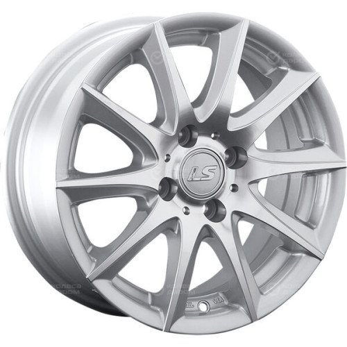 Колесный диск LS LS 286 7xR16 4x100 ET40 DIA73.1 серебристый полированный