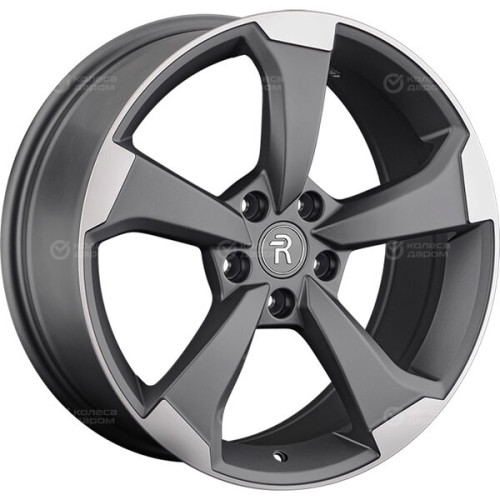 Колесный диск Replay A297 8xR18 5x112 ET40 DIA66.6 темно-серый матовый ,частично полированный