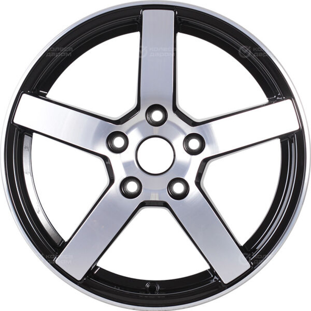 Колесный диск NZ R-02 6.5xR16 5x114.3 ET39 DIA60.1 черный полностью полированный