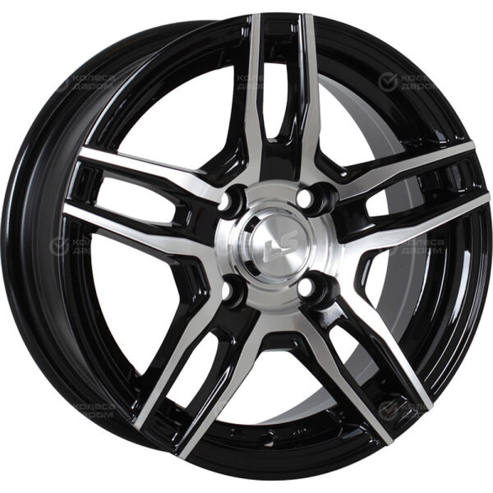 Колесный диск LS LS 569 7xR16 5x100 ET40 DIA73.1 черный полностью полированный