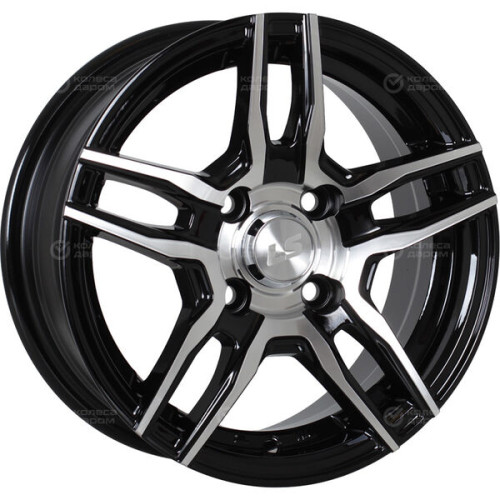 Колесный диск LS LS 569 7xR16 5x100 ET40 DIA73.1 черный полностью полированный
