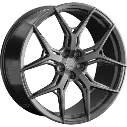 Колесный диск LS Forged FG14 10xR22 5x120 ET35 DIA72.6 серый матовый
