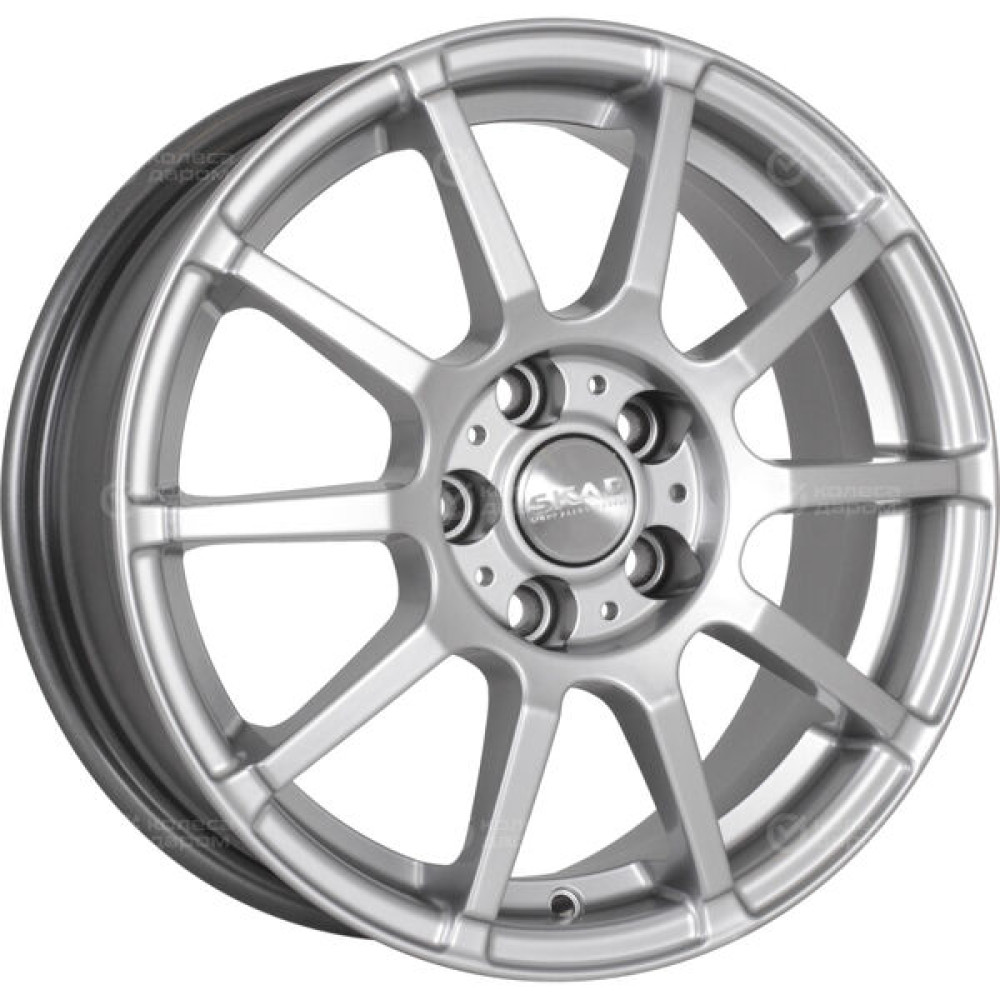 Колесный диск СКАД Акита 6xR15 4x100 ET47 DIA60.1 серебристый