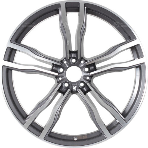 Колесный диск Replay B107R 10xR22 5x112 ET35 DIA66.6 насыщенный темно-серый полностью полированный