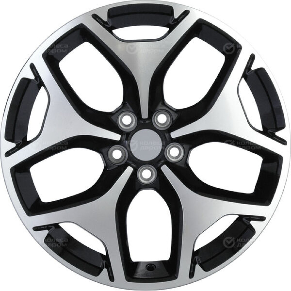 Колесный диск Replay SB22 7xR17 5x100 ET48 DIA56.1 черный полностью полированный