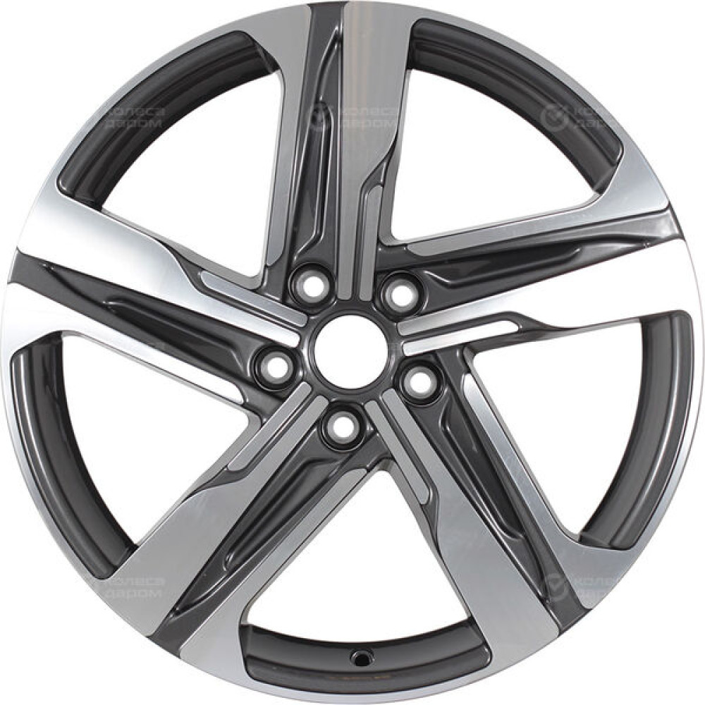 Колесный диск СКАД Premium Series КР004 (19_Tucson) 7.5xR19 5x114.3 ET53 DIA67.1 светло-серый зеркальный