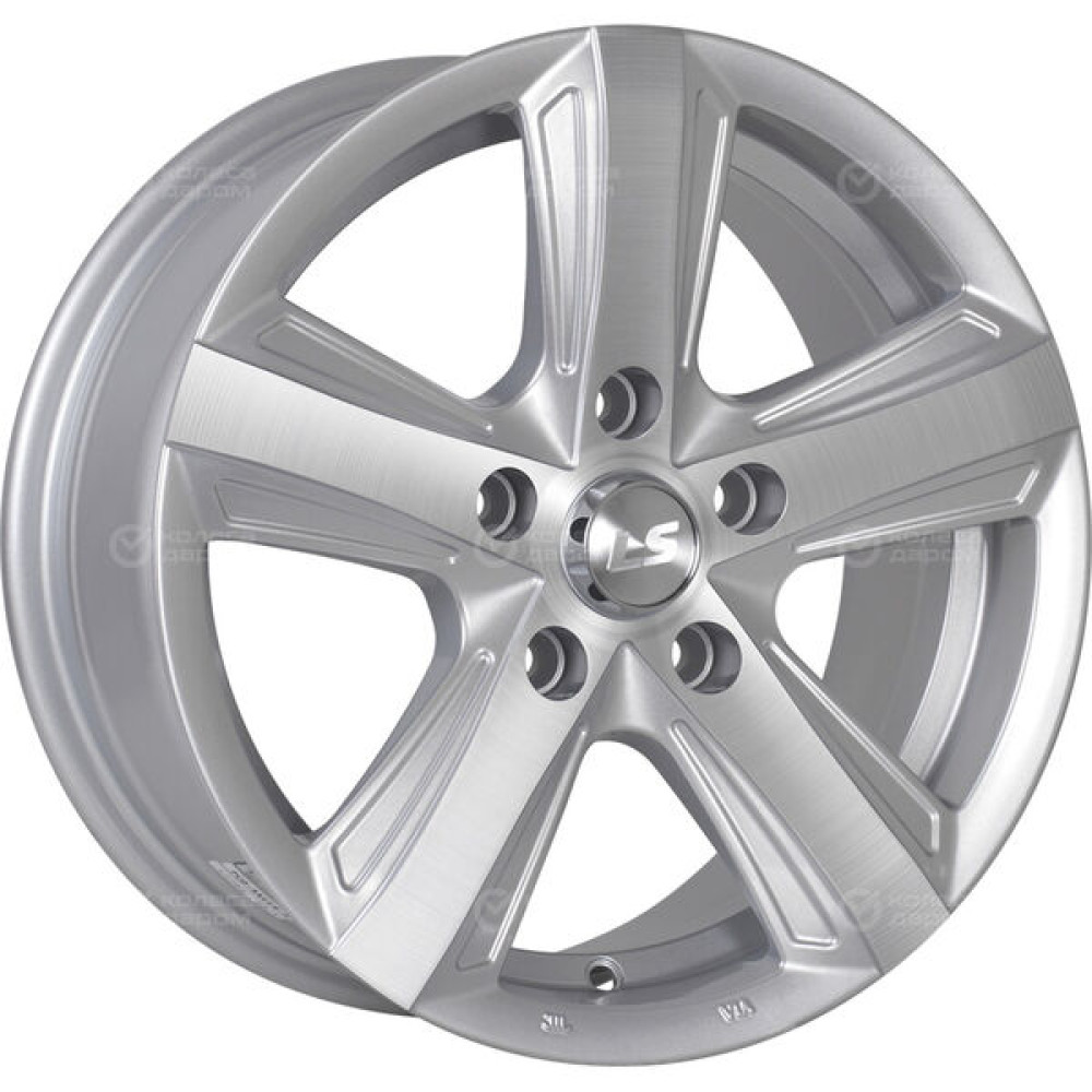 Колесный диск LS LS 793 6.5xR15 4x100 ET40 DIA60.1 серебристый полированный