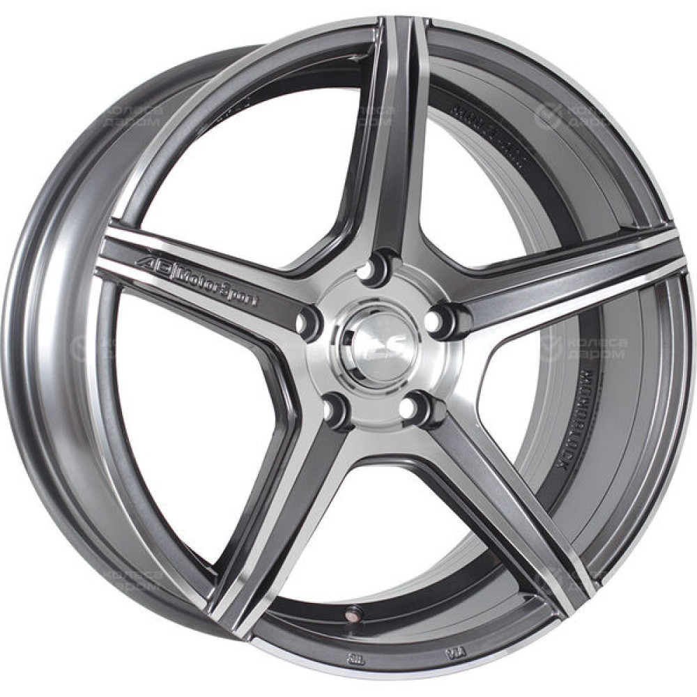 Колесный диск LS LS 892 8xR17 5x114.3 ET35 DIA73.1 насыщенный темно-серый полностью полированный