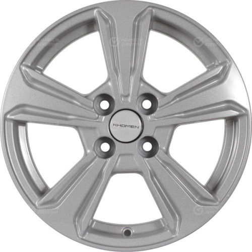 Колесный диск KHOMEN KHW1502 (15_Solaris II) 6xR15 4x100 ET46 DIA54.1 серебристый