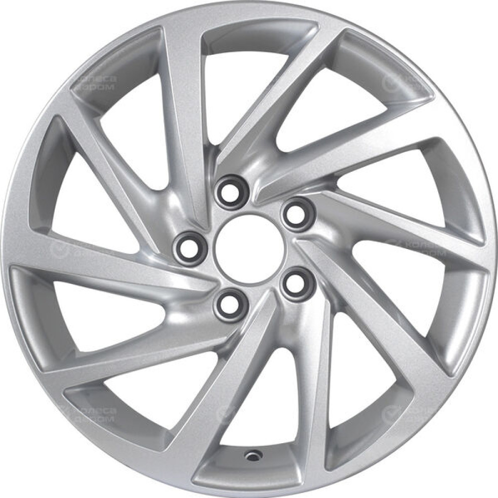 Колесный диск KDW KD1530 6xR15 5x100 ET38 DIA57.1 серебристый