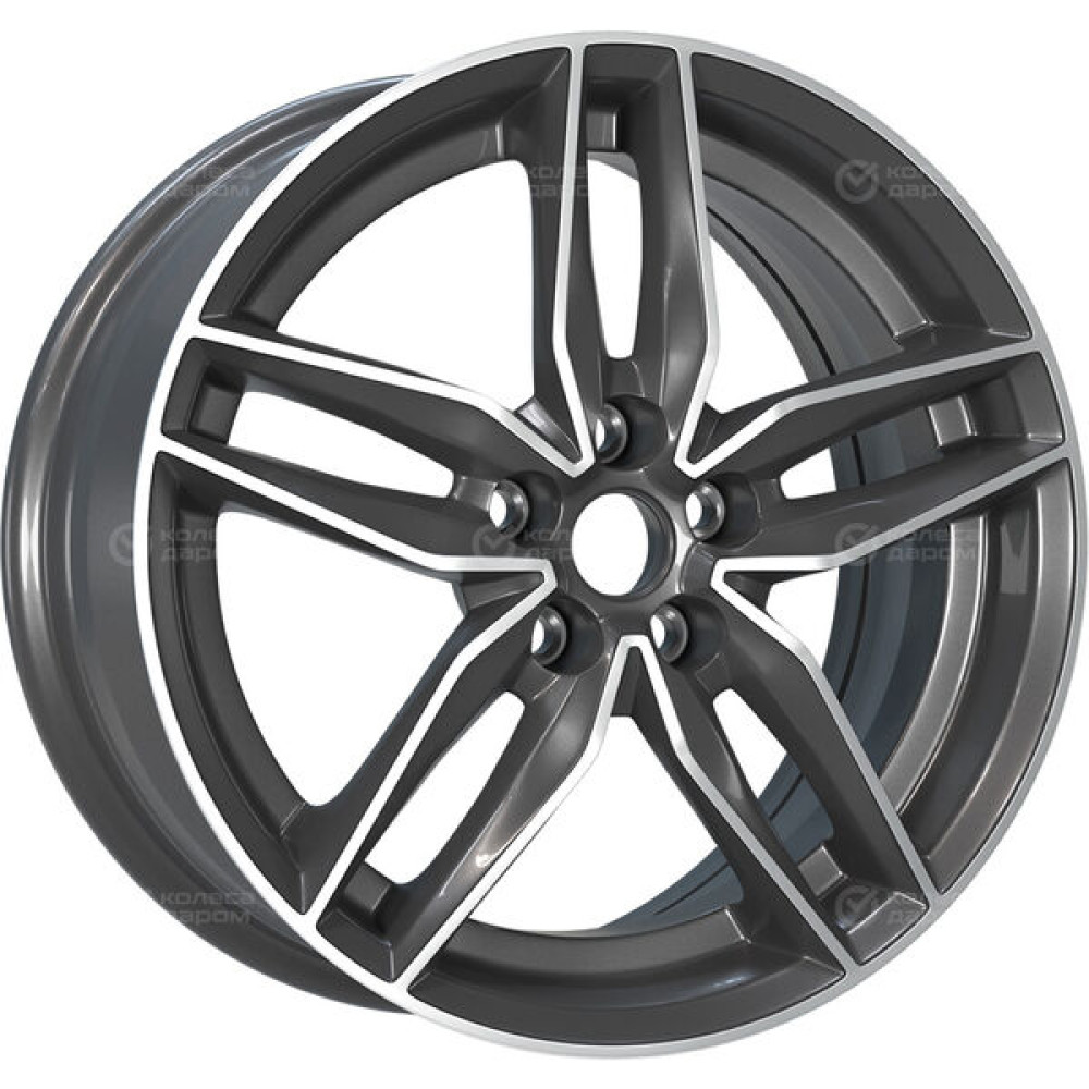 Колесный диск Replay VV248 8.5xR19 5x130 ET59 DIA71.6 насыщенный темно-серый полностью полированный