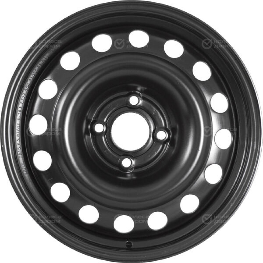 Колесный диск Trebl 7845 TREBL 6.5xR16 4x108 ET27 DIA65.1 черный