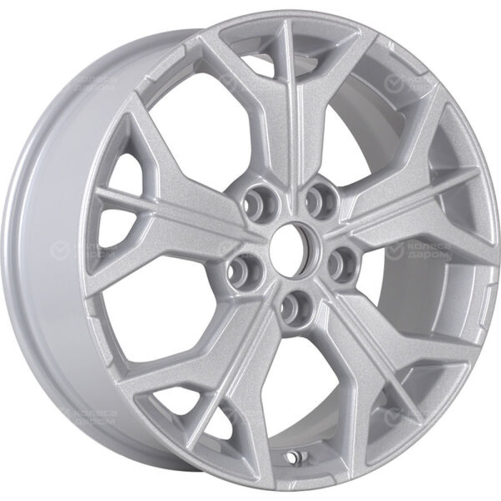 Колесный диск KHOMEN KHW1715 (ZV_17 RAV4) 7xR17 5x114.3 ET39 DIA60.1 серебристый