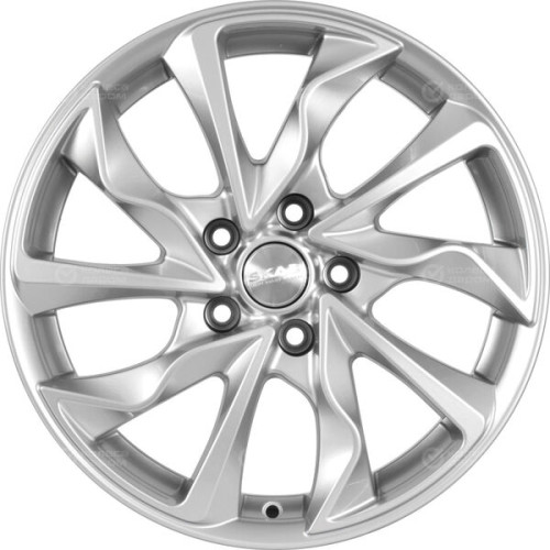 Колесный диск СКАД Marseille 7xR17 5x105 ET42 DIA56.7 серебристый