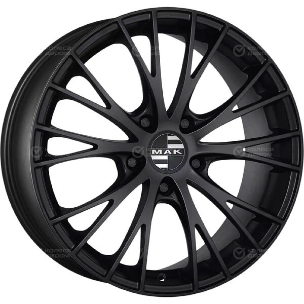 Колесный диск MAK RENNEN 8xR18 5x112 ET21 DIA66.45 черный матовый