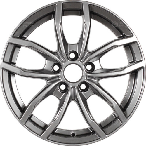 Колесный диск КиК Фрост 6.5xR15 5x100 ET38 DIA57.1 (уценка) темно-серебристый