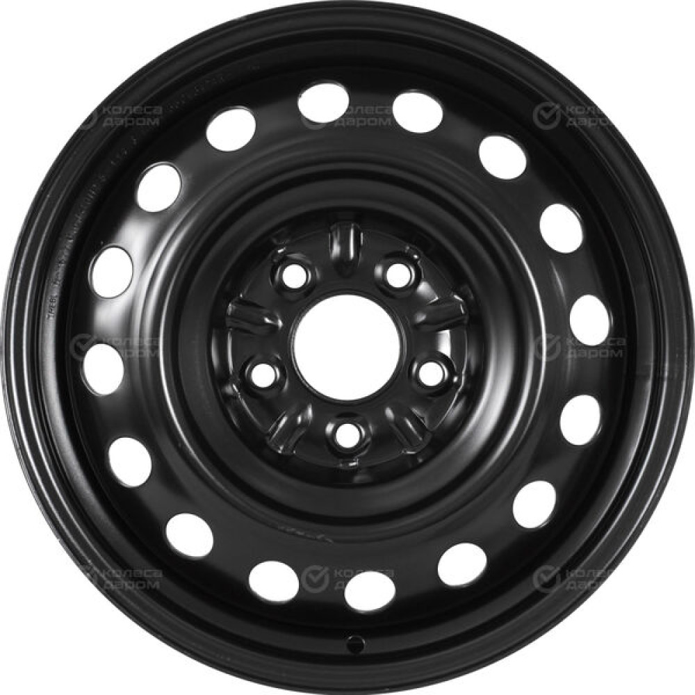 Колесный диск Trebl R-1677 Trebl 6.5xR16 5x114.3 ET44 DIA67.1 черный