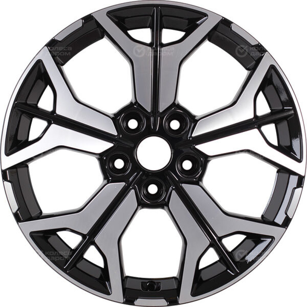 Колесный диск Replay CHG8 7xR17 5x110 ET45 DIA67.1 черный полностью полированный