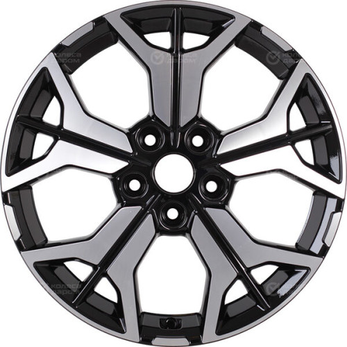 Колесный диск Replay CHG8 7xR17 5x110 ET45 DIA67.1 черный полностью полированный