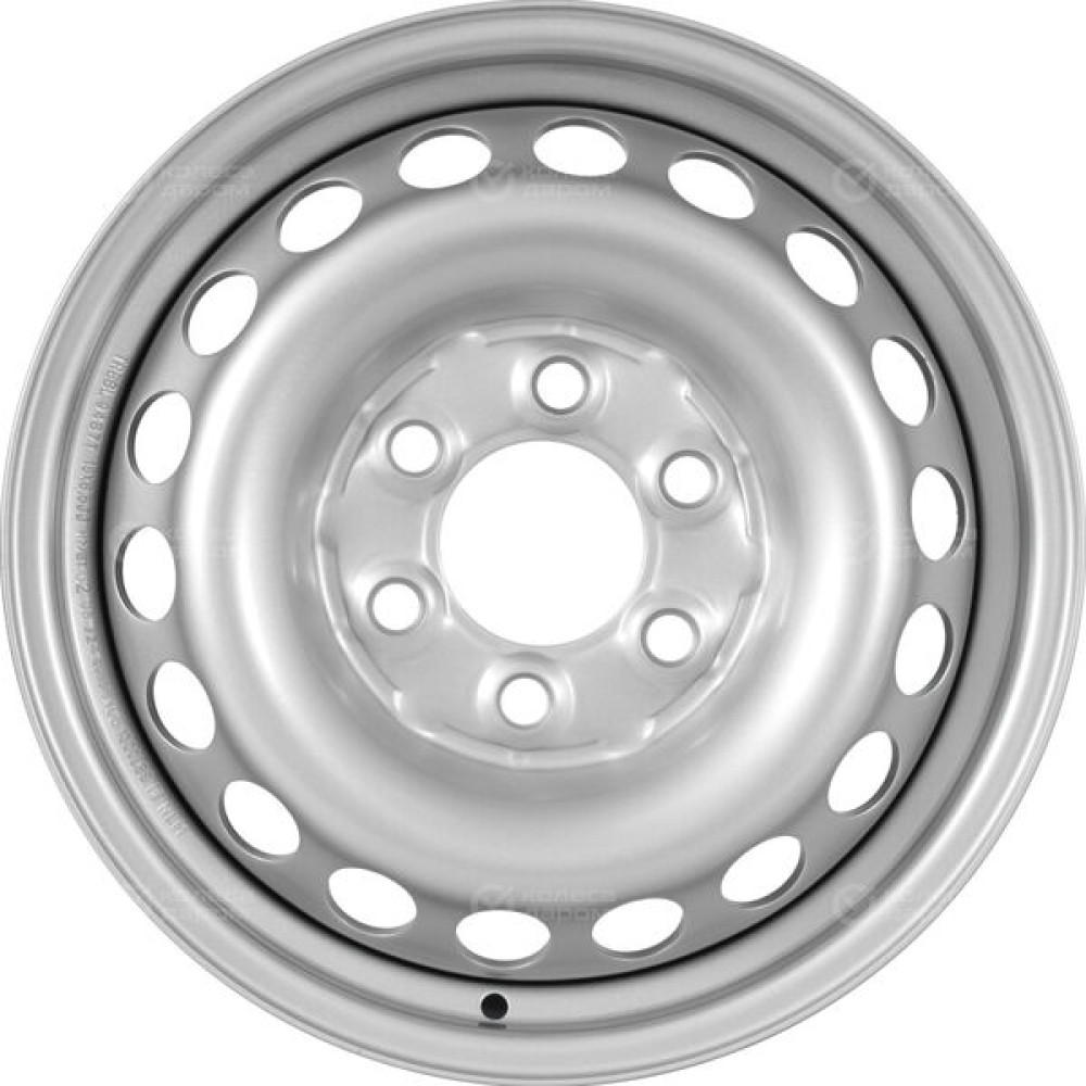 Колесный диск Trebl 9487 TREBL 6.5xR16 6x130 ET62 DIA84.1 серебристый