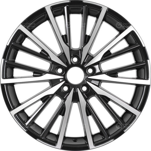 Колесный диск RST R178 7xR18 5x114.3 ET40 DIA64.1 глянцевый черный с полированной лицевой частью
