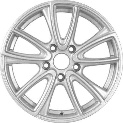 Колесный диск Tech Line 672 6.5xR16 5x114.3 ET43 DIA67.1 серебристый