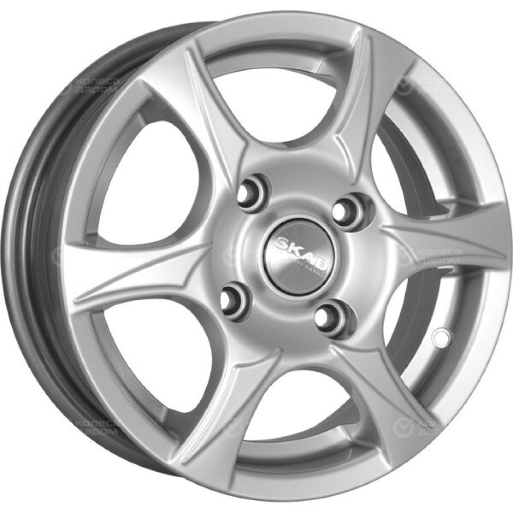 Колесный диск СКАД Аэро 5xR13 4x114.3 ET45 DIA69.1 (уценка) серебристый