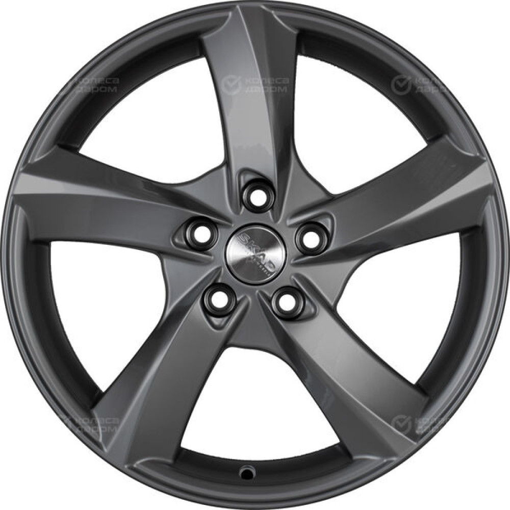 Колесный диск СКАД Ультра 7xR17 5x114.3 ET35 DIA67.1 глянцевый темно-серый