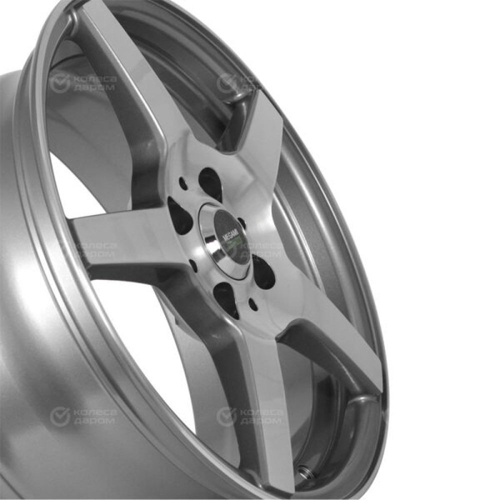 Колесный диск Megami AF07 6xR15 4x100 ET46 DIA54.1 насыщенный темно-серый полностью полированный