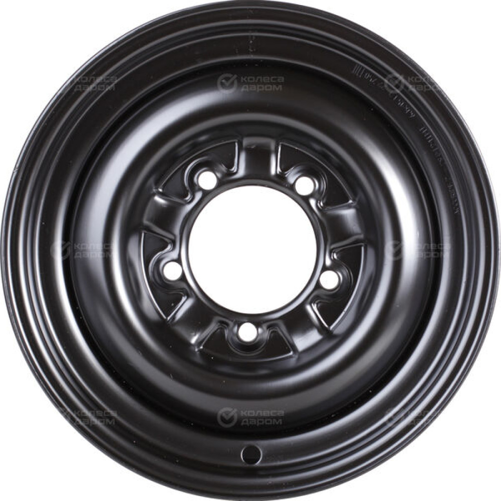 Колесный диск Kronprinz (Accuride) УАЗ 450 6xR15 5x139.7 ET22 DIA108.5 черный