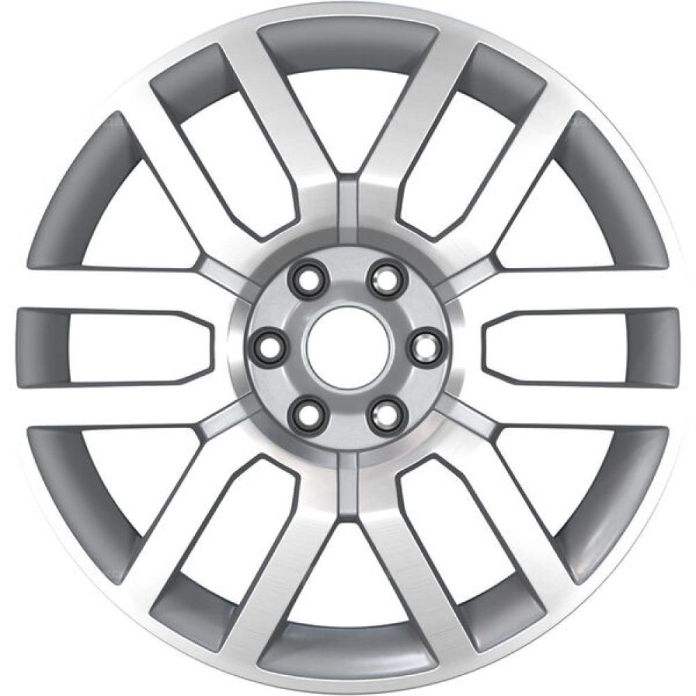 Колесный диск Replay Ki29 7.5xR18 5x114.3 ET52 DIA67.1 серебристый, с полированной лицевой поверхностью