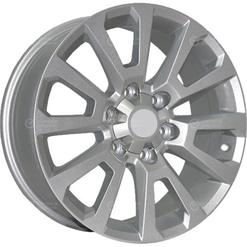 Колесный диск Replica FR TY 182 7.5xR18 6x139.7 ET25 DIA106.2 серебристый