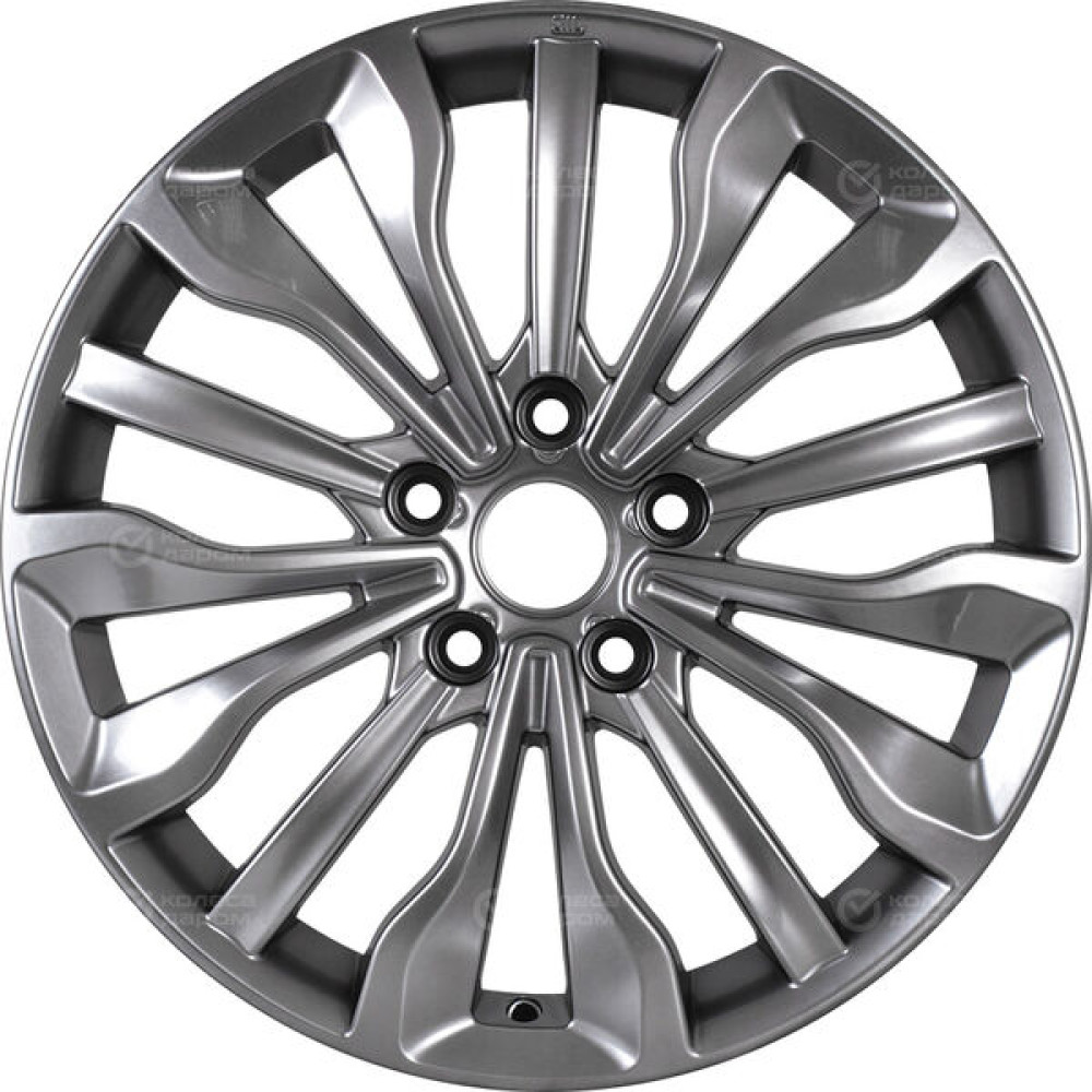 Колесный диск КиК Атакама 6.5xR17 5x108 ET50 DIA63.35 темно-серебристый