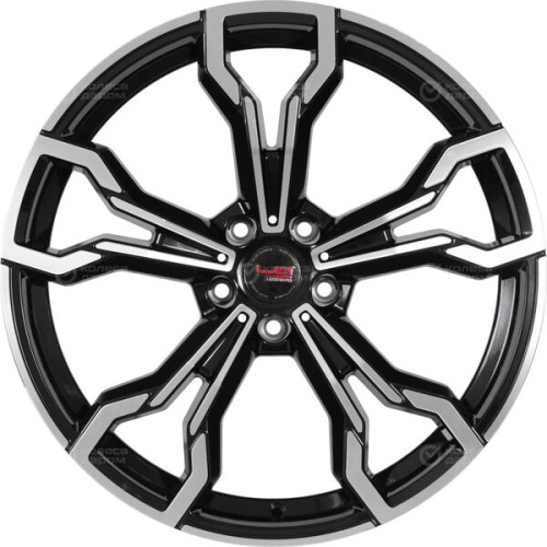 Колесный диск LegeArtis CT Concept B563 9.5xR20 5x112 ET43 DIA66.6 черный полностью полированный