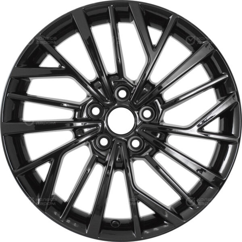Колесный диск Carwel Токо 1717 7xR17 5x110 ET46 DIA63.3 черный
