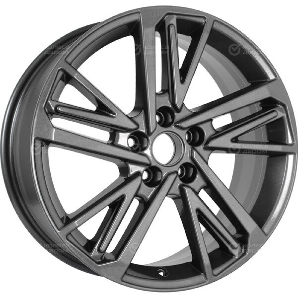 Колесный диск KHOMEN KHW1815 (Hyundai i40) 8xR18 5x114.3 ET46 DIA67.1 насыщенный темно-серый