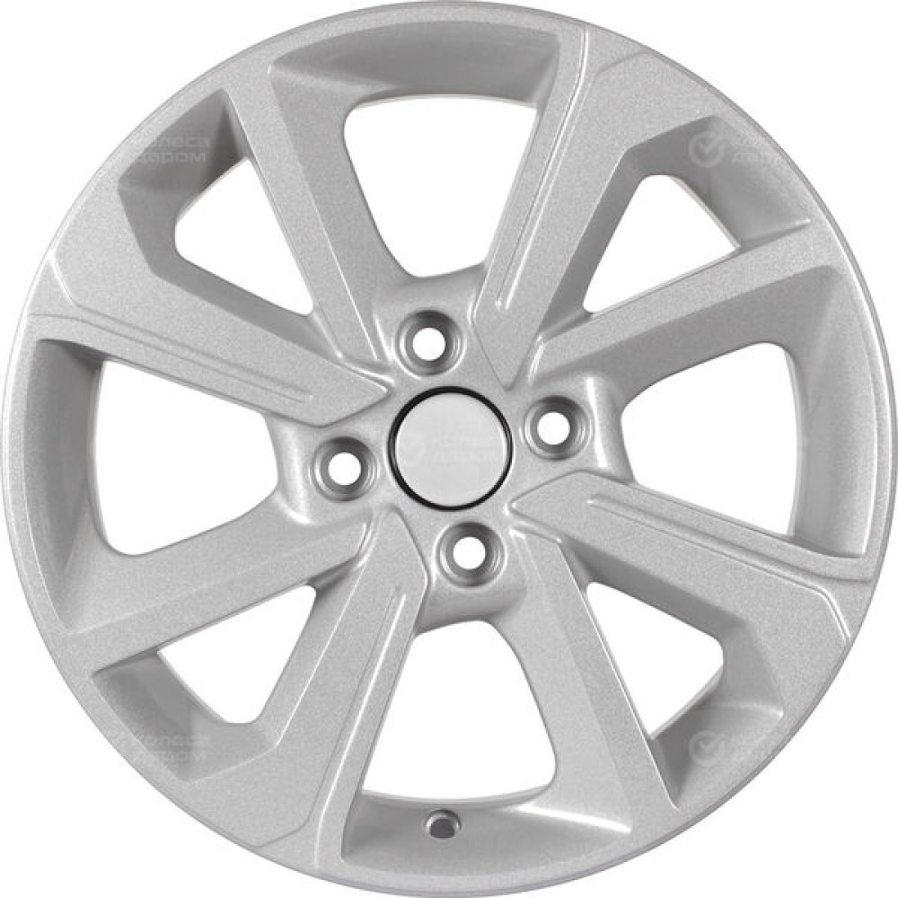 Колесный диск Carwel Воже 1501 6xR15 4x100 ET50 DIA60.1 серебристый