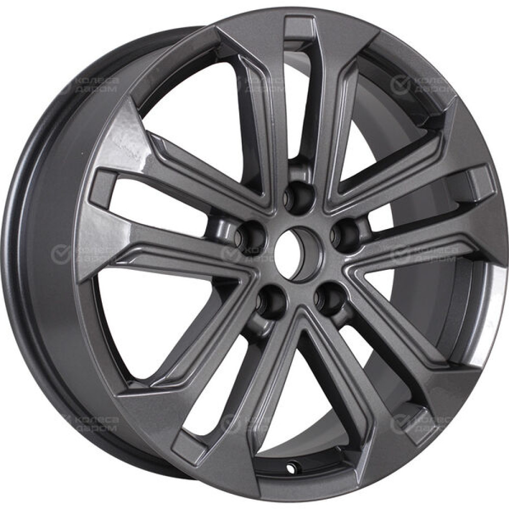 Колесный диск KHOMEN KHW1803 (Chery Tiggo 4/Tiggo 7 Pro) 7xR18 5x108 ET33 DIA60.1 насыщенный темно-серый