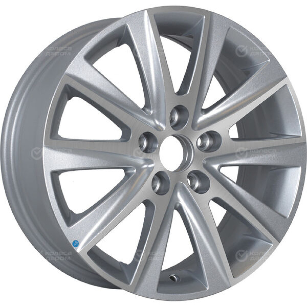 Колесный диск Replay MR167 7xR17 5x112 ET48.5 DIA66.6 серебристый полированный