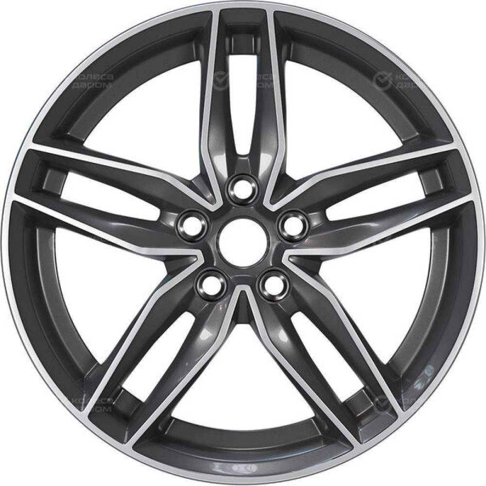 Колесный диск Replay MR279 8.5xR19 5x112 ET62 DIA66.6 насыщенный темно-серый полностью полированный