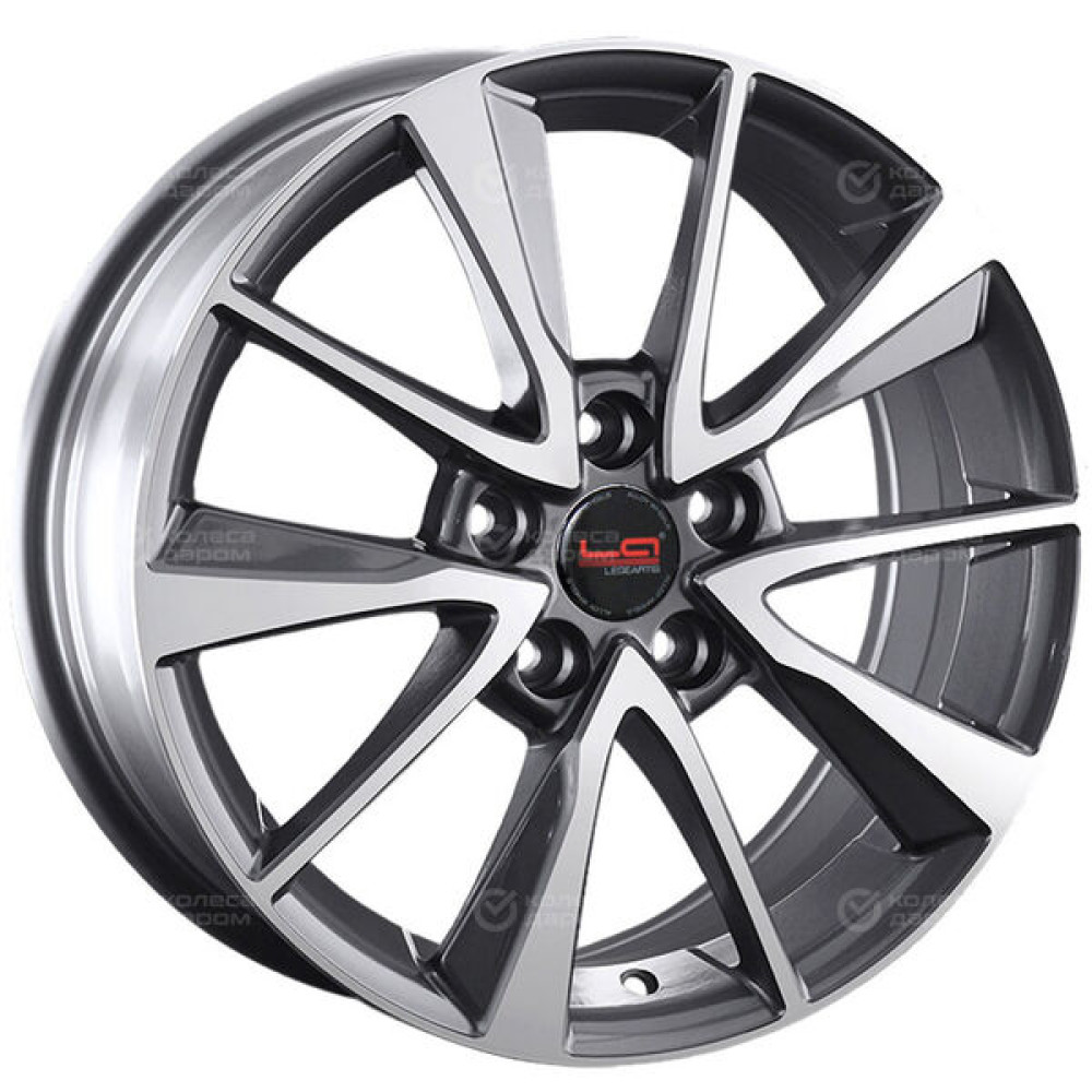 Колесный диск Replay TY270 8xR18 5x114.3 ET50 DIA60.1 насыщенный темно-серый полностью полированный