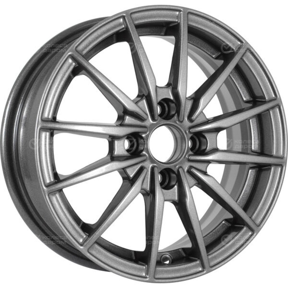 Колесный диск iFree Финчер 5.5xR14 4x114.3 ET44 DIA67.1 насыщенный тёмно-серебристый