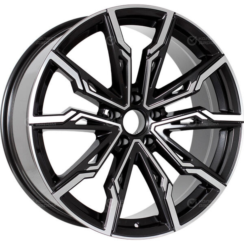 Колесный диск Replay A249 8.5xR20 5x112 ET28 DIA66.6 черный полностью полированный