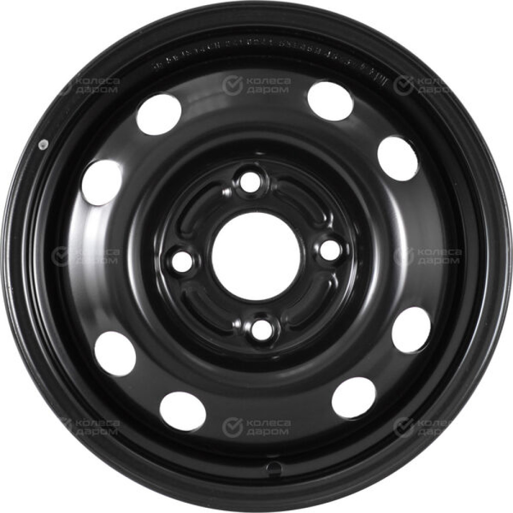 Колесный диск Евразиа ТАПО 53E45H Евразиа ТАПО 5.5xR14 4x114.3 ET45 DIA67 черный